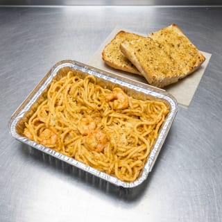 Old Bay Shrimpness Pasta